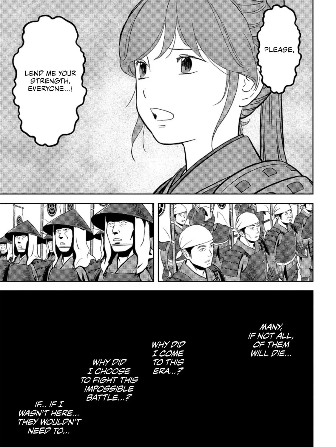 Sengoku Komachi Kuroutan: Noukou Giga Chapter 47 page 44 - 