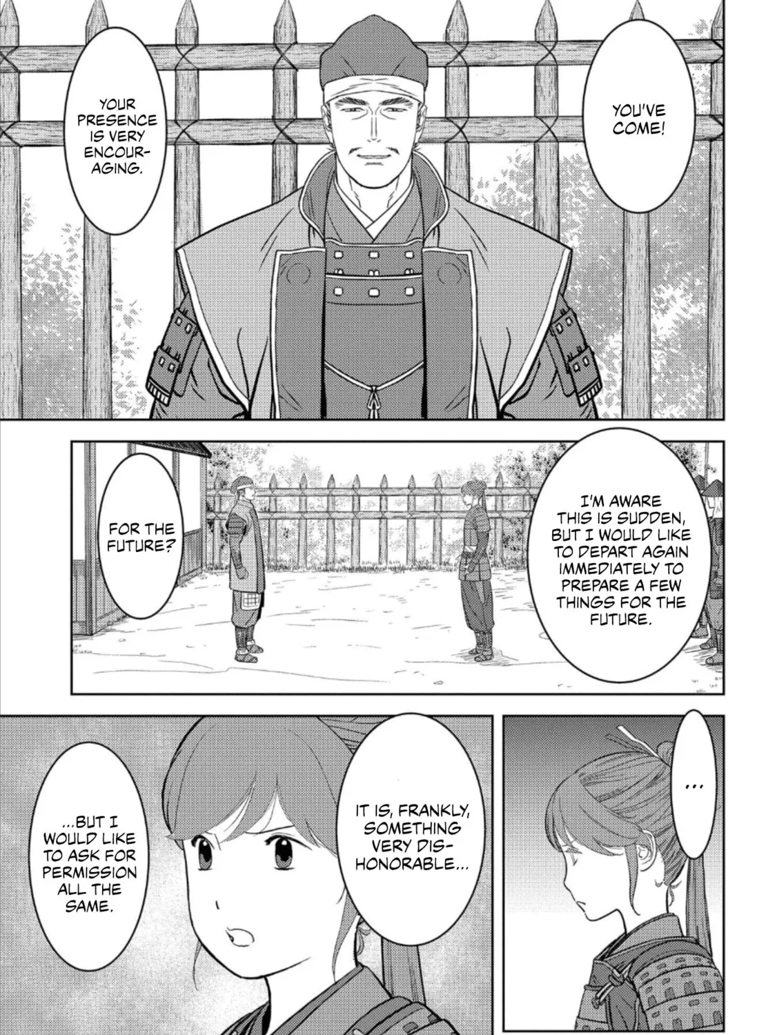 Sengoku Komachi Kuroutan: Noukou Giga Chapter 48 page 14 - 