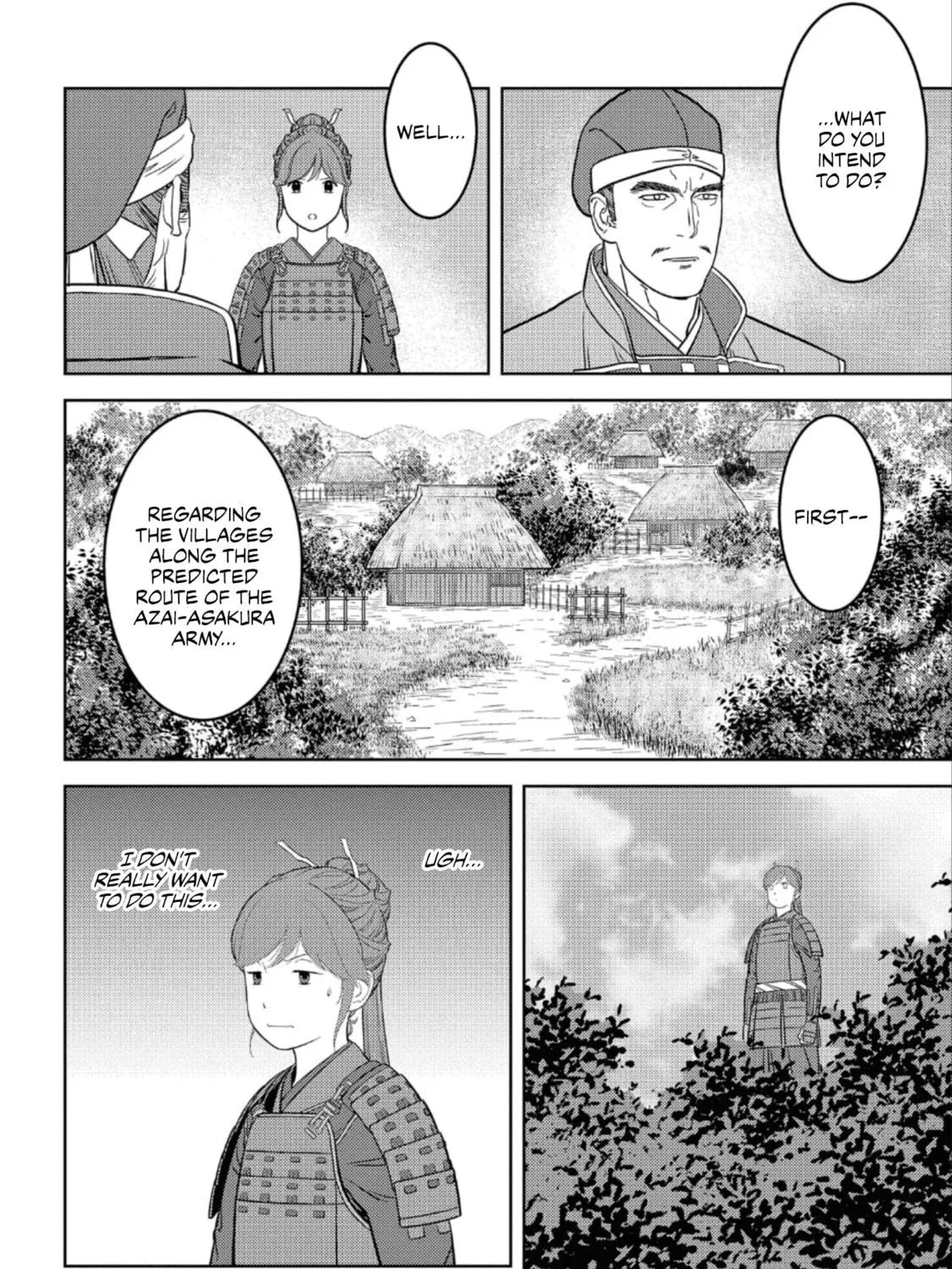 Sengoku Komachi Kuroutan: Noukou Giga Chapter 48 page 16 - 