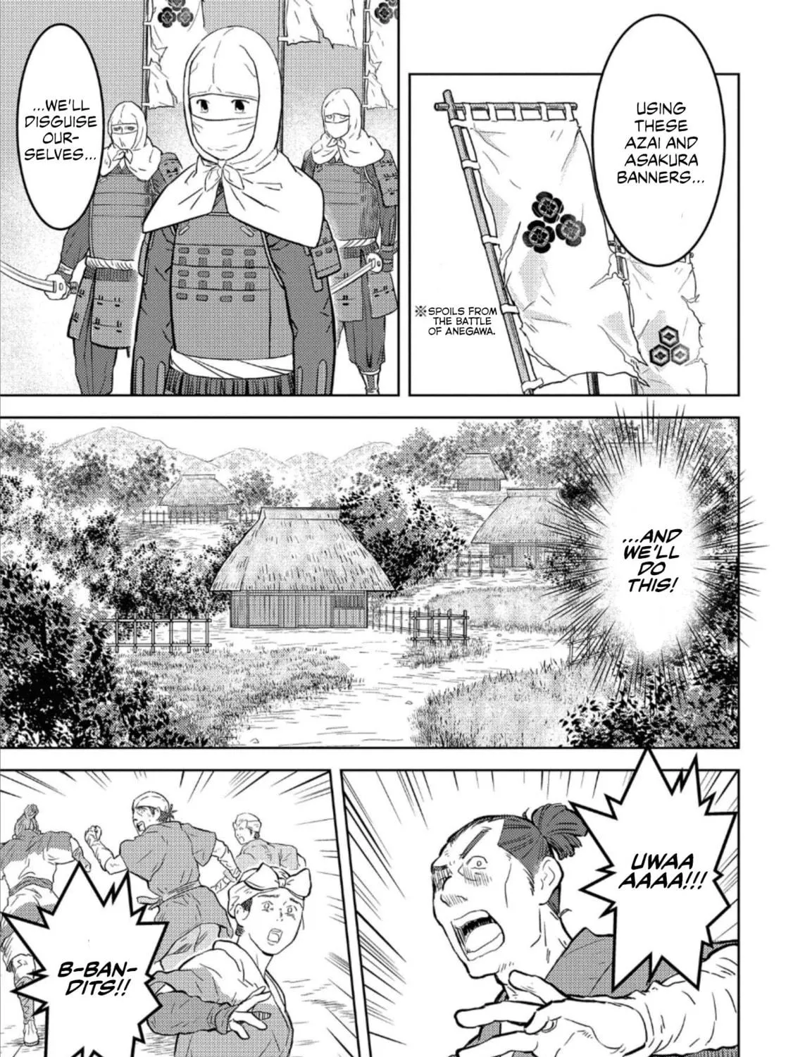 Sengoku Komachi Kuroutan: Noukou Giga Chapter 48 page 18 - 