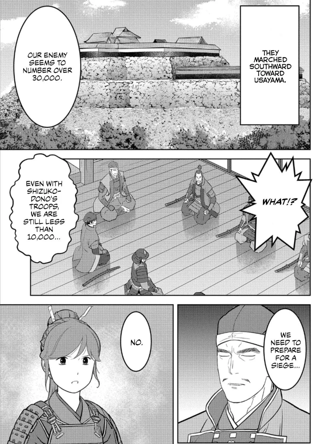 Sengoku Komachi Kuroutan: Noukou Giga Chapter 48 page 34 - 