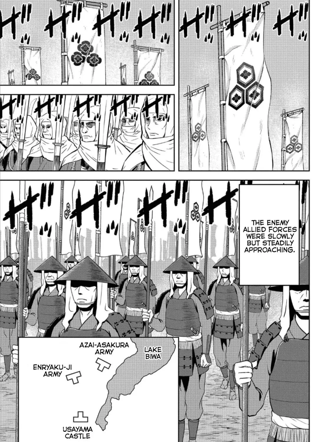 Sengoku Komachi Kuroutan: Noukou Giga Chapter 48 page 46 - 