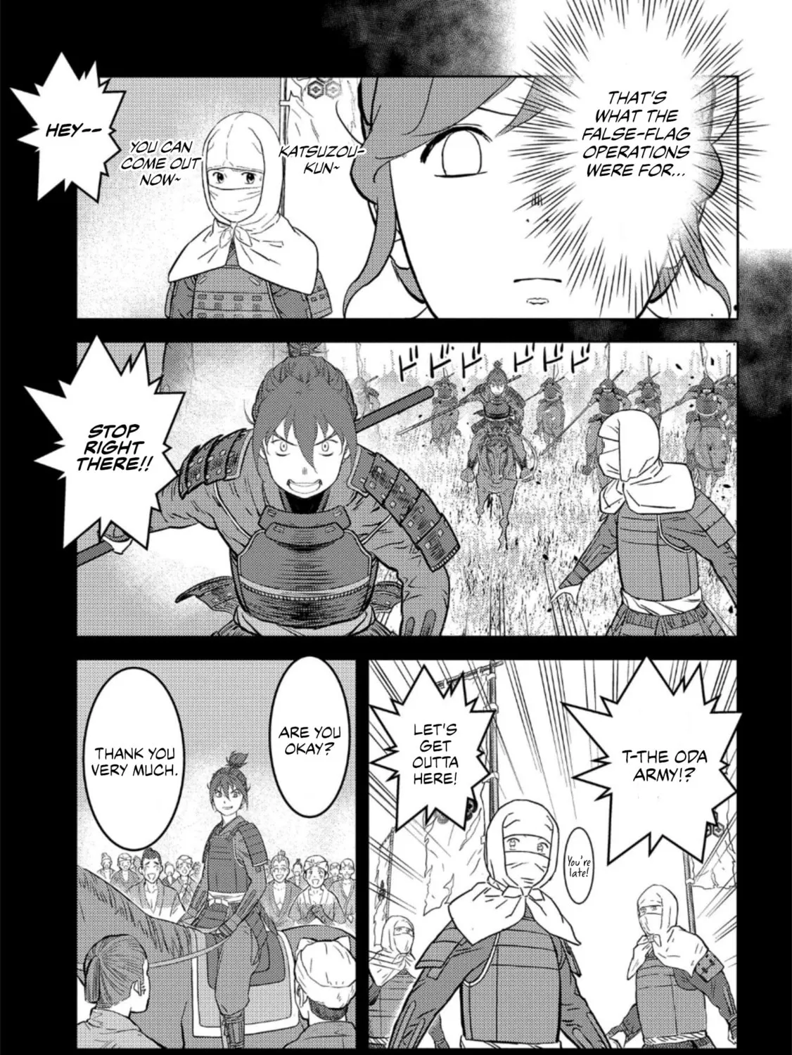 Sengoku Komachi Kuroutan: Noukou Giga Chapter 48 page 50 - 