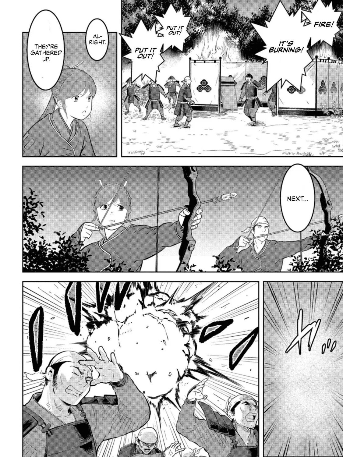 Sengoku Komachi Kuroutan: Noukou Giga Chapter 48 page 56 - 