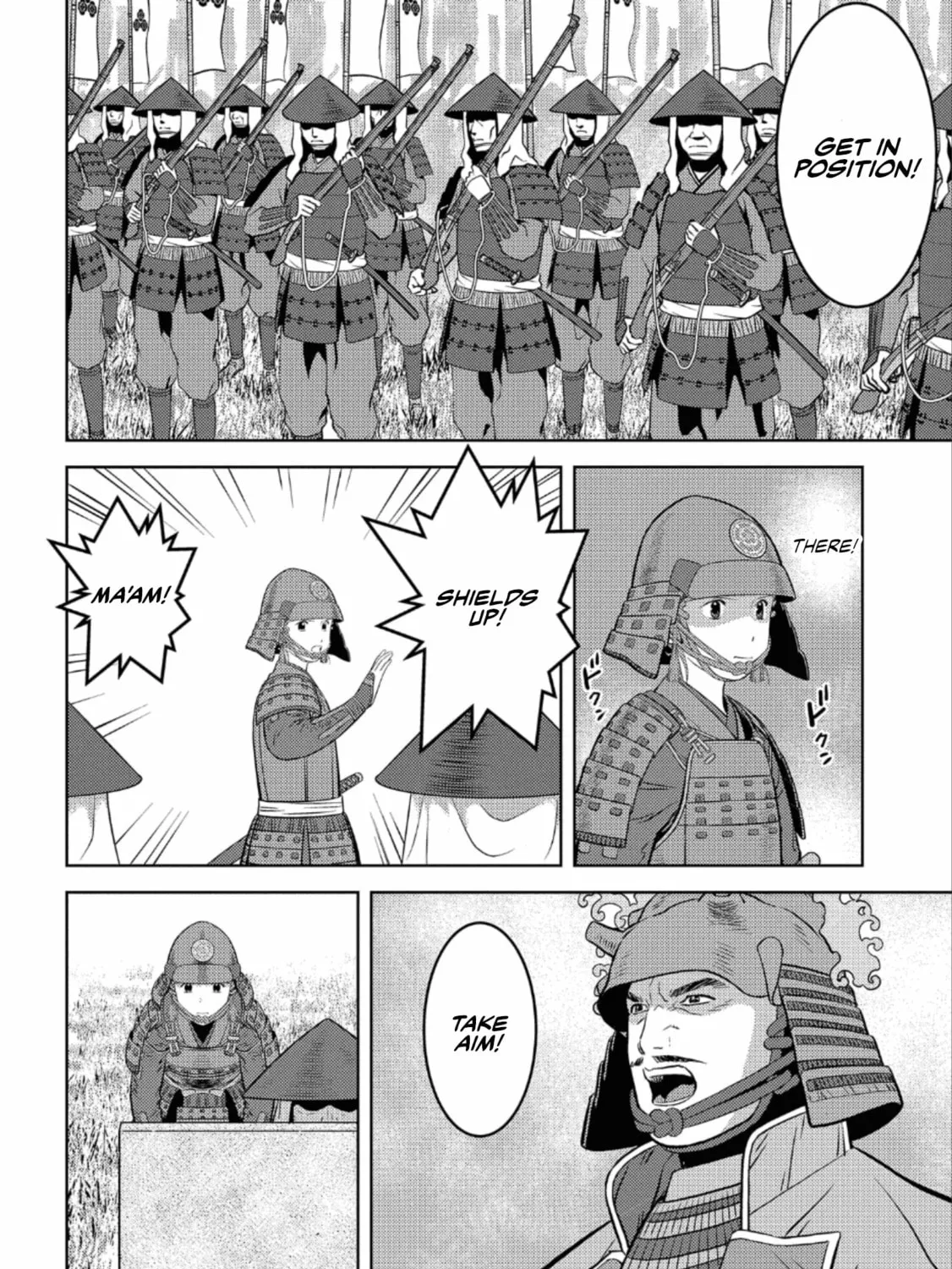 Sengoku Komachi Kuroutan: Noukou Giga Chapter 49 page 14 - 