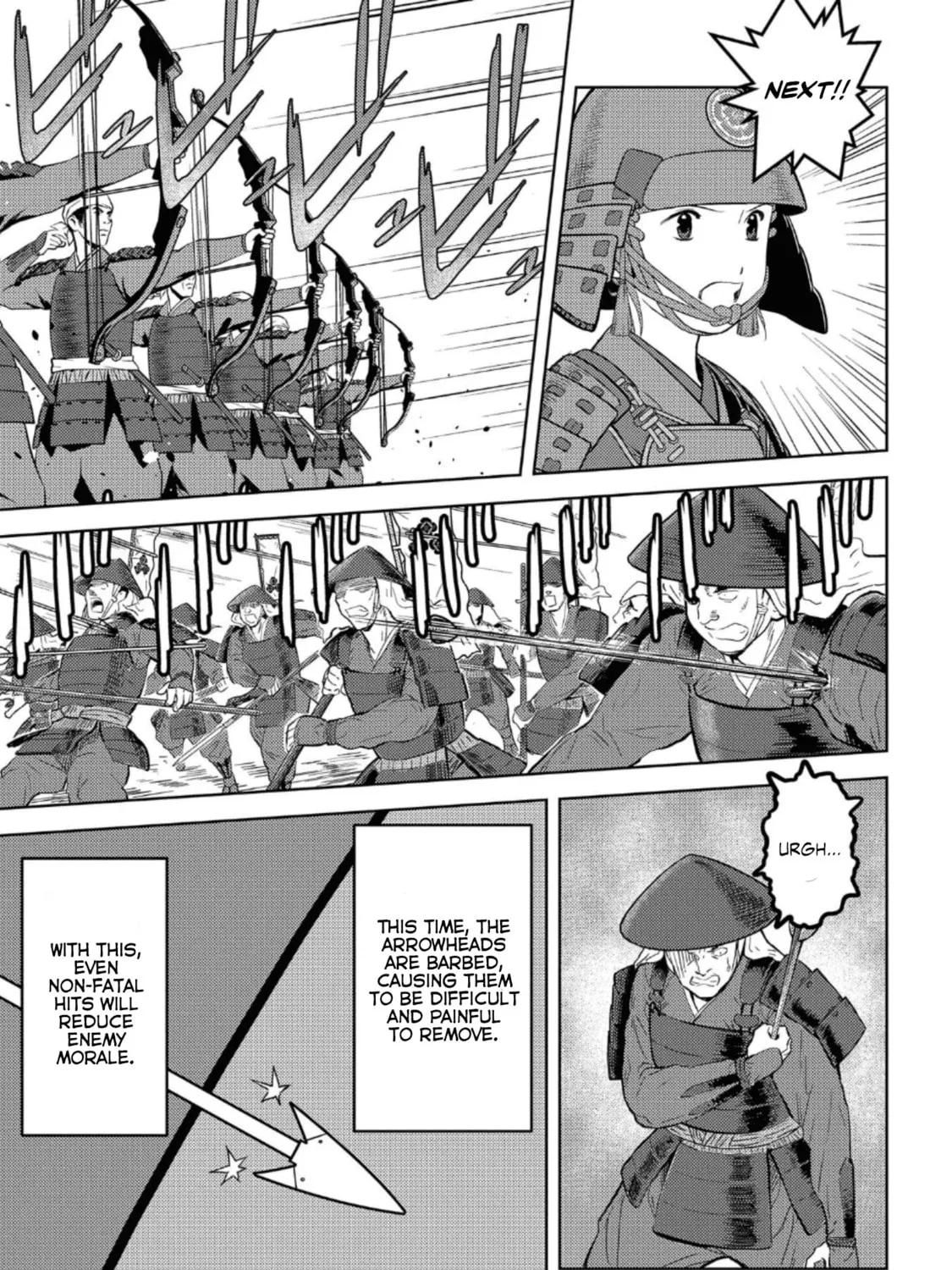 Sengoku Komachi Kuroutan: Noukou Giga Chapter 49 page 32 - 