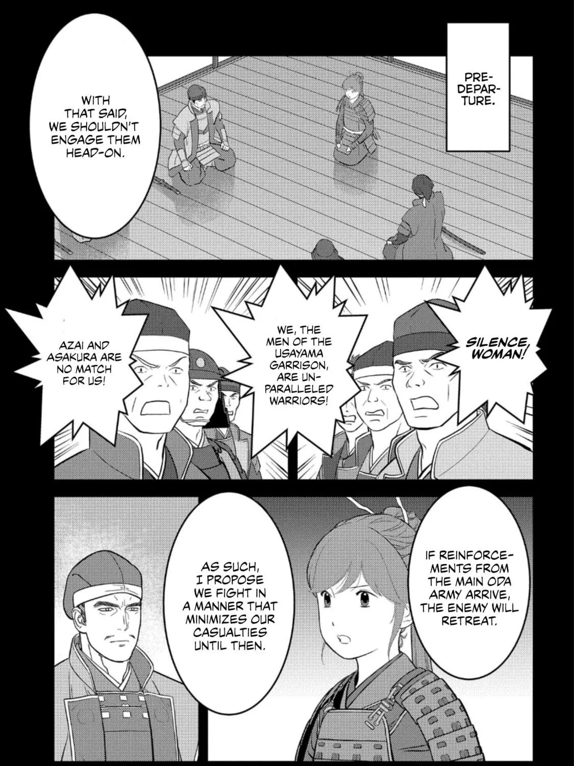Sengoku Komachi Kuroutan: Noukou Giga Chapter 49 page 8 - 