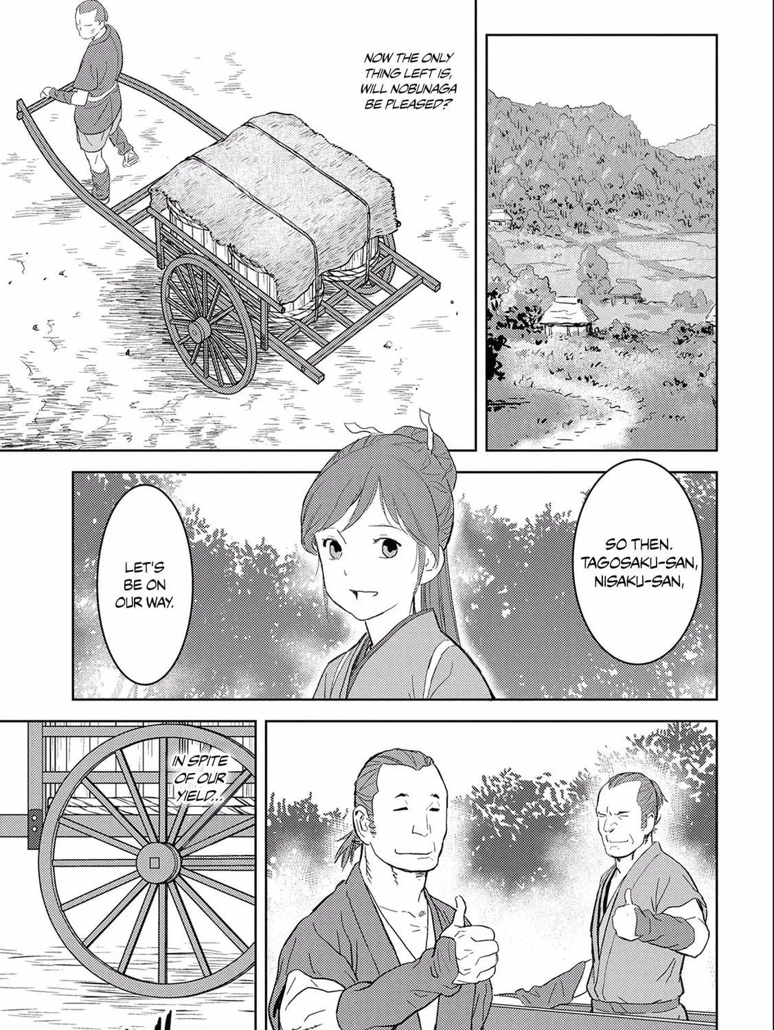Sengoku Komachi Kuroutan: Noukou Giga Chapter 5 page 8 - 
