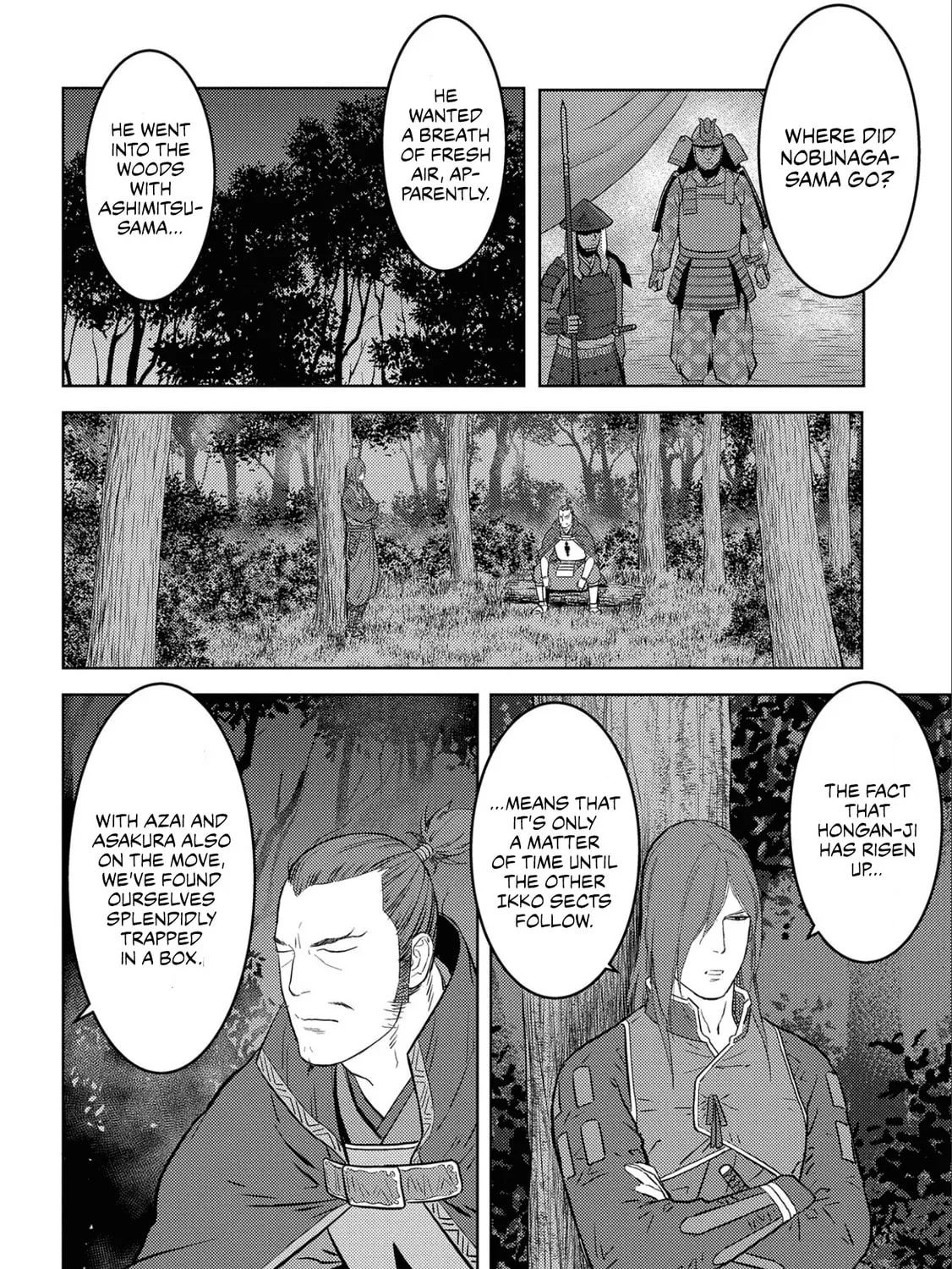 Sengoku Komachi Kuroutan: Noukou Giga Chapter 50 page 12 - 