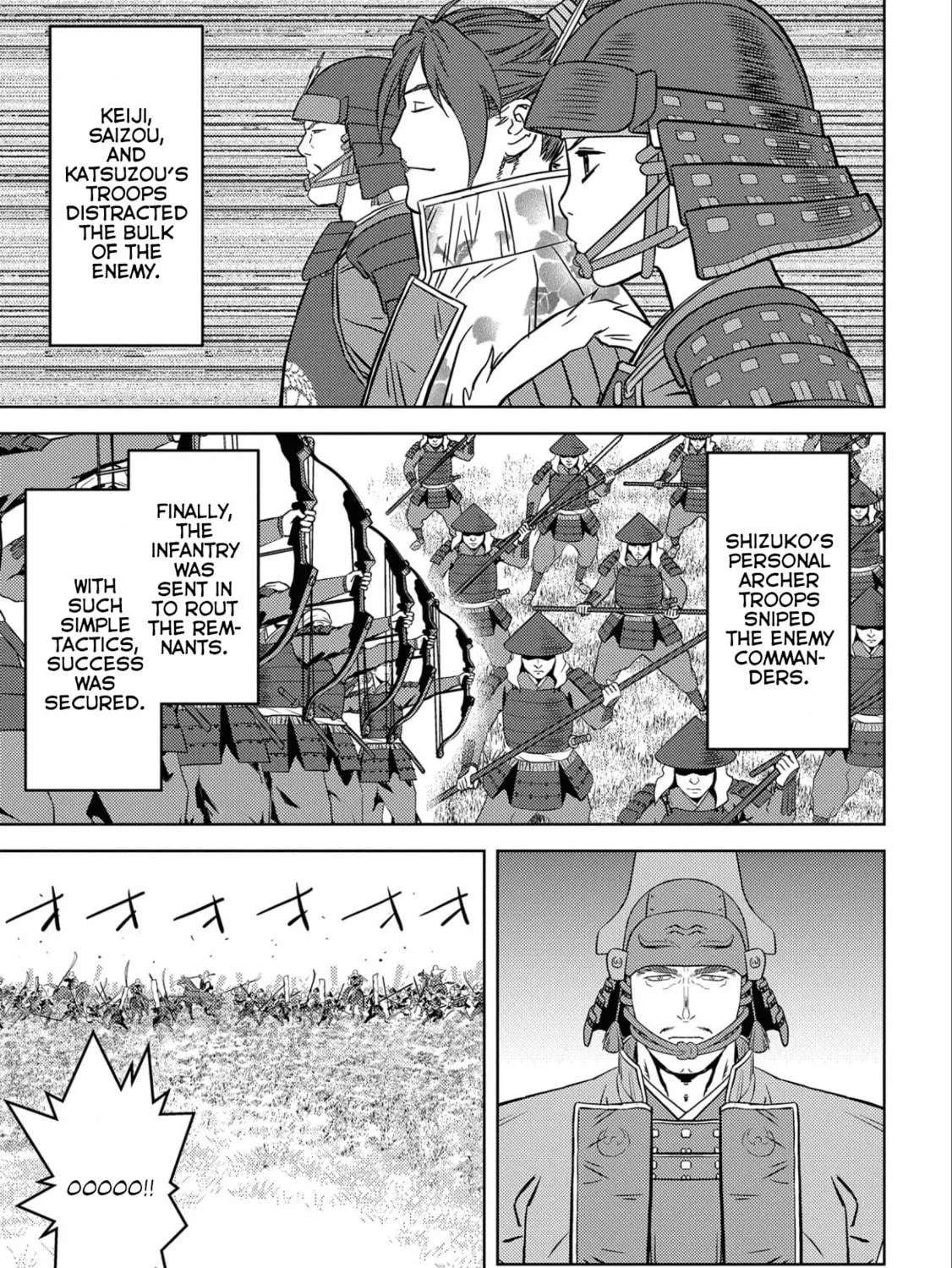 Sengoku Komachi Kuroutan: Noukou Giga Chapter 50 page 34 - 