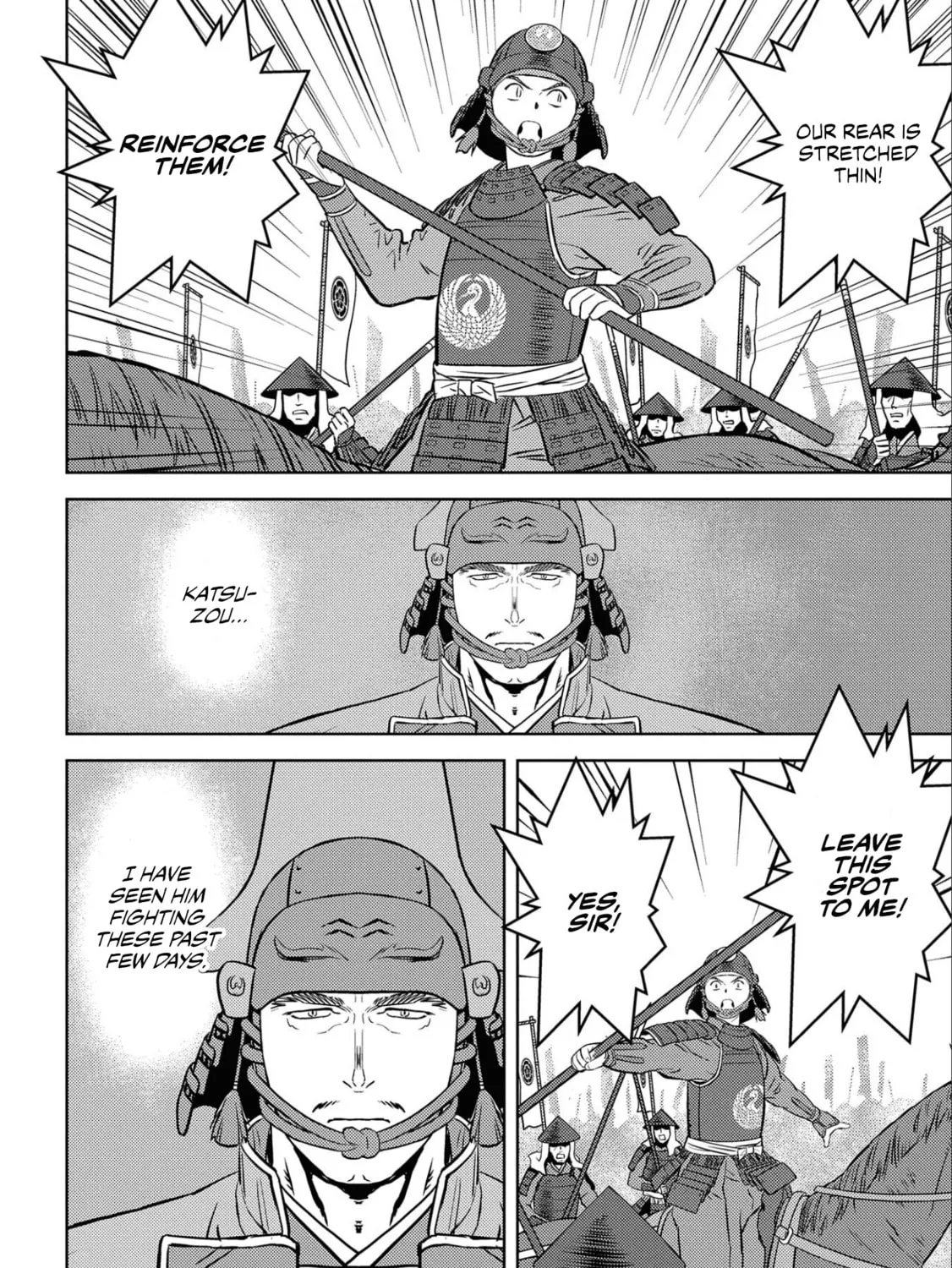 Sengoku Komachi Kuroutan: Noukou Giga Chapter 50 page 36 - 