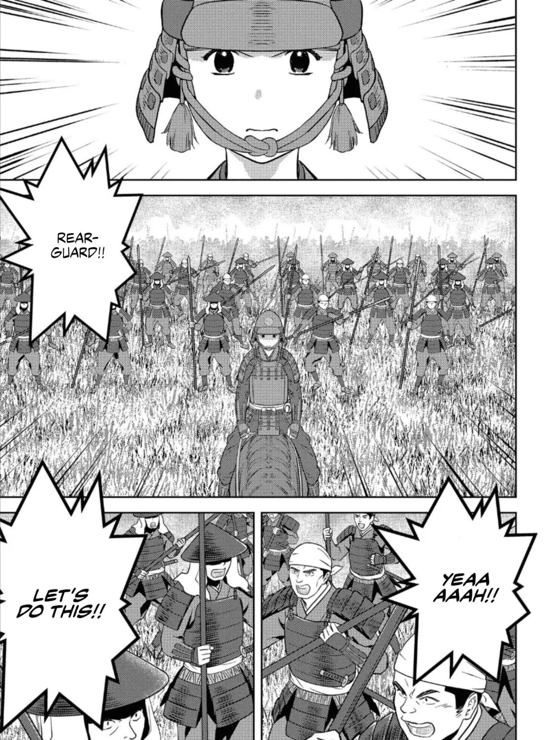 Sengoku Komachi Kuroutan: Noukou Giga Chapter 51 page 34 - 