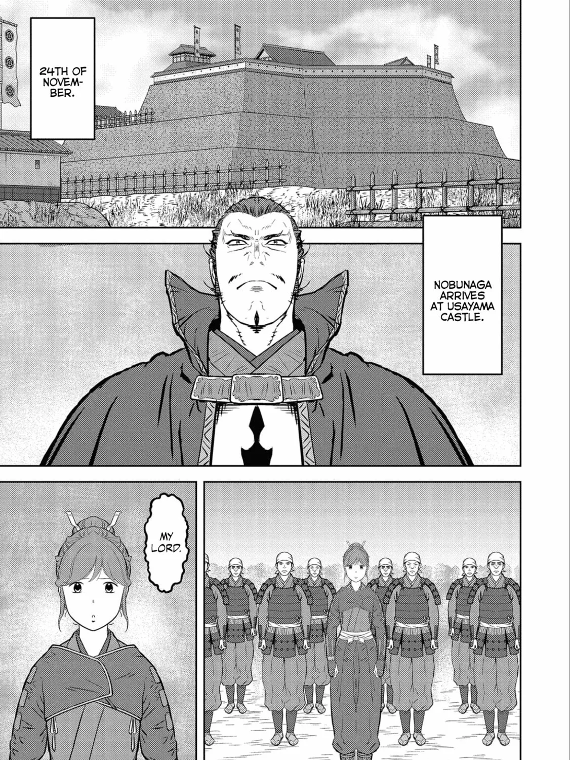 Sengoku Komachi Kuroutan: Noukou Giga Chapter 52 page 14 - 