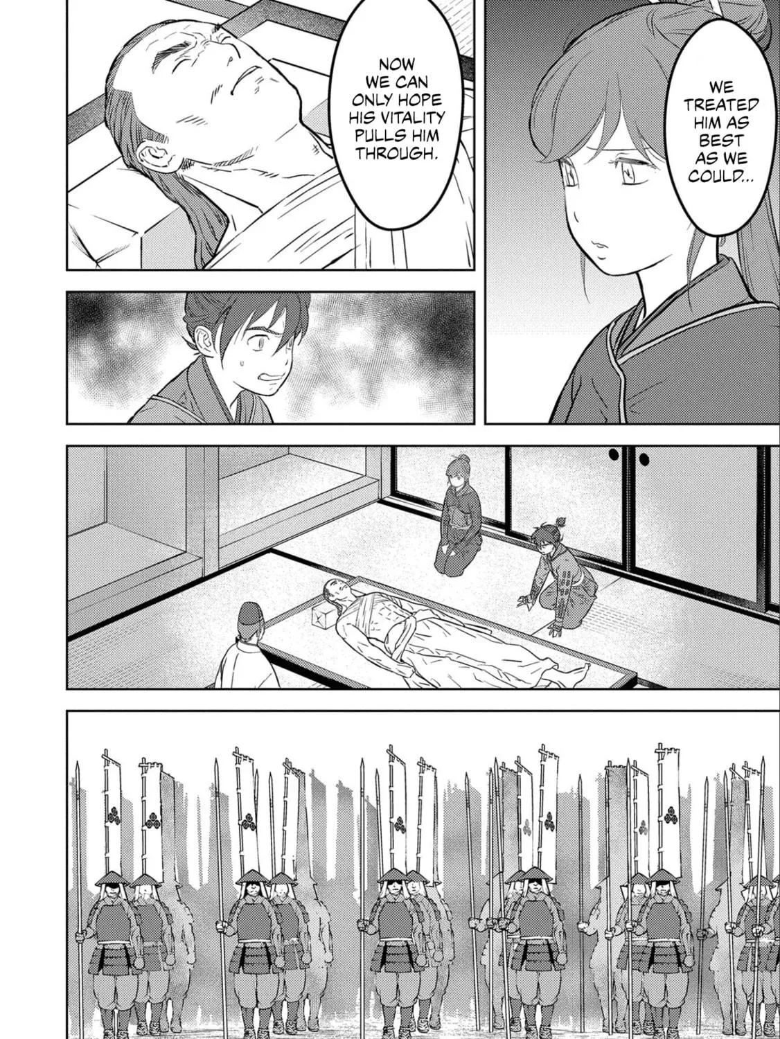 Sengoku Komachi Kuroutan: Noukou Giga Chapter 52 page 4 - 