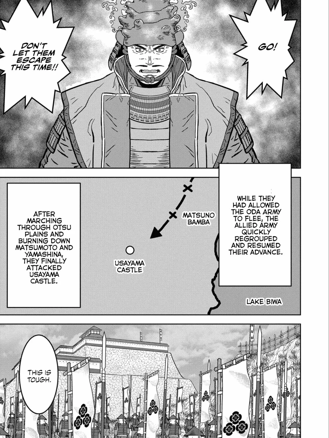 Sengoku Komachi Kuroutan: Noukou Giga Chapter 52 page 6 - 