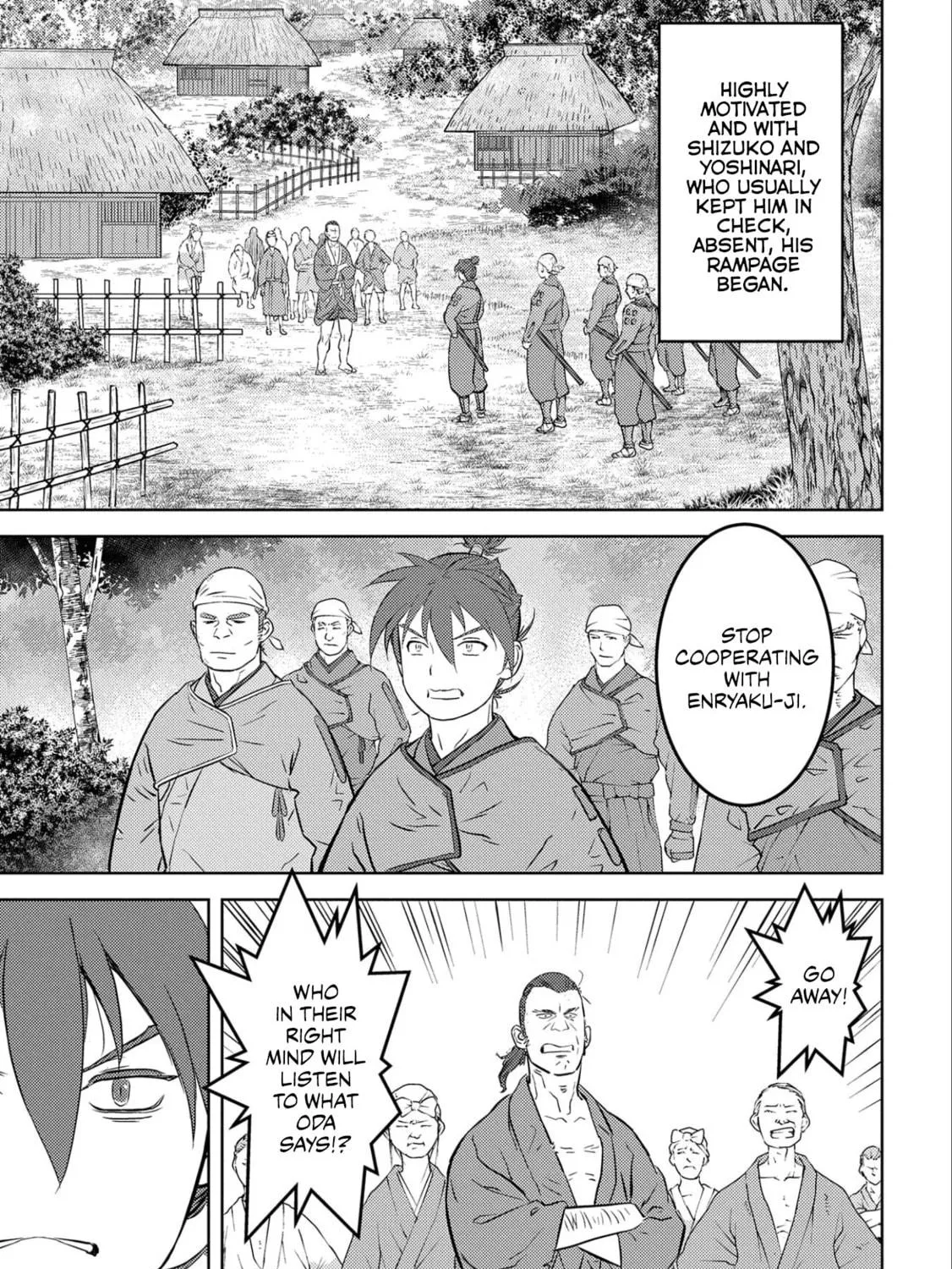Sengoku Komachi Kuroutan: Noukou Giga Chapter 53 page 34 - 