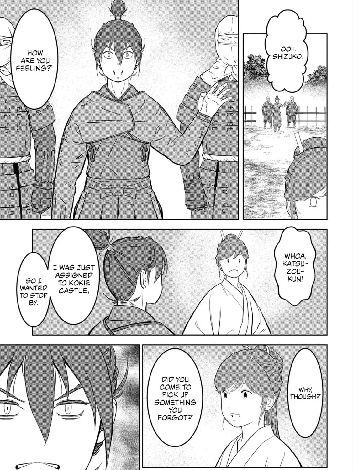 Sengoku Komachi Kuroutan: Noukou Giga Chapter 53 page 54 - 