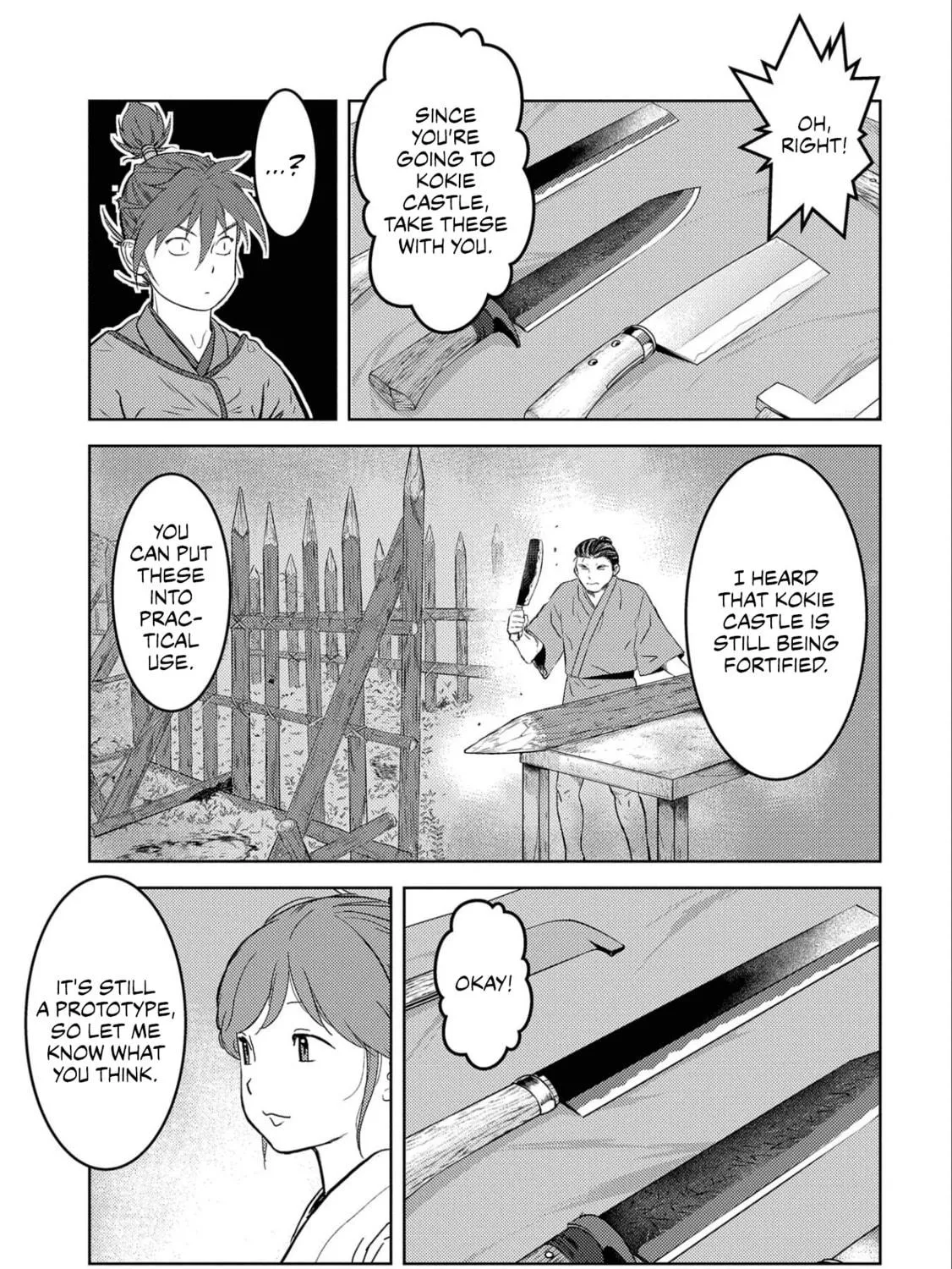 Sengoku Komachi Kuroutan: Noukou Giga Chapter 53 page 58 - 