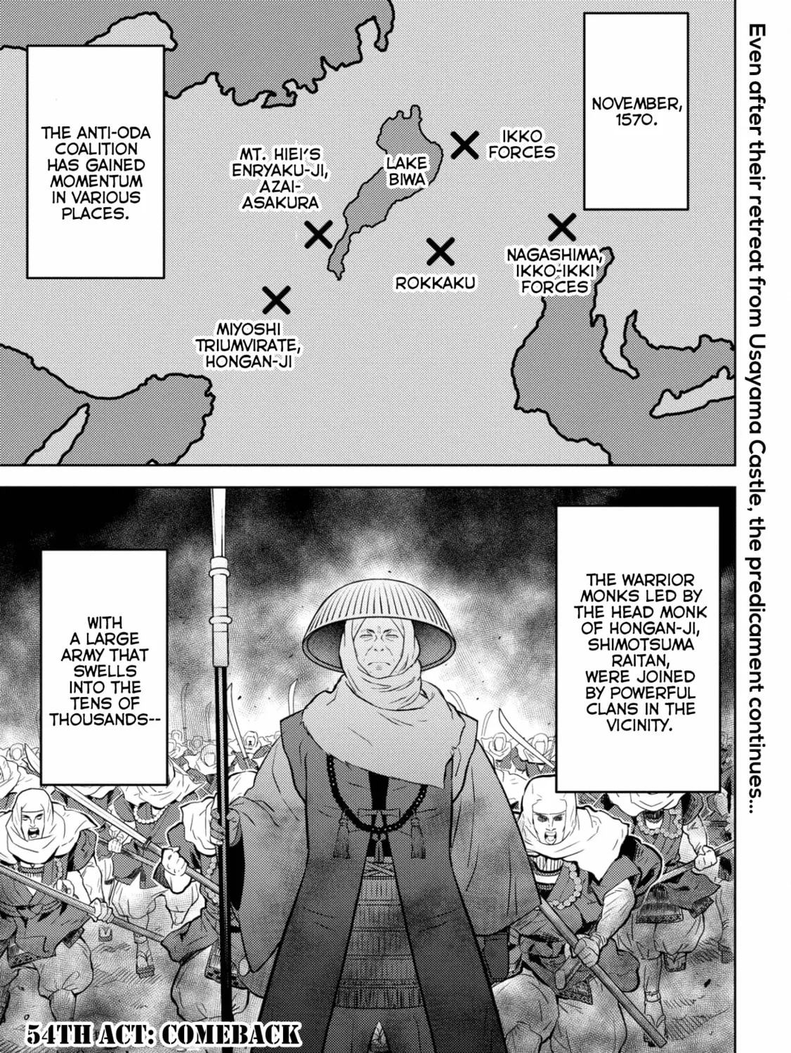 Sengoku Komachi Kuroutan: Noukou Giga Chapter 54 page 2 - 