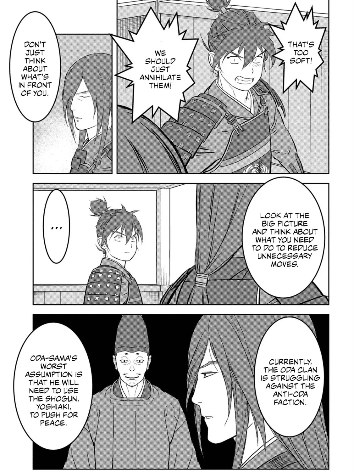 Sengoku Komachi Kuroutan: Noukou Giga Chapter 54 page 14 - 
