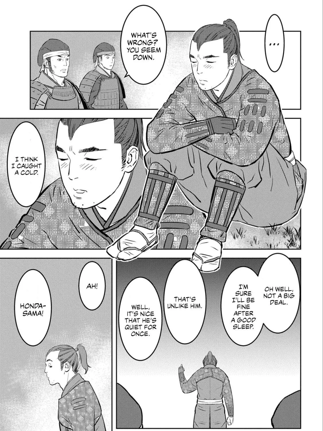 Sengoku Komachi Kuroutan: Noukou Giga Chapter 54 page 34 - 