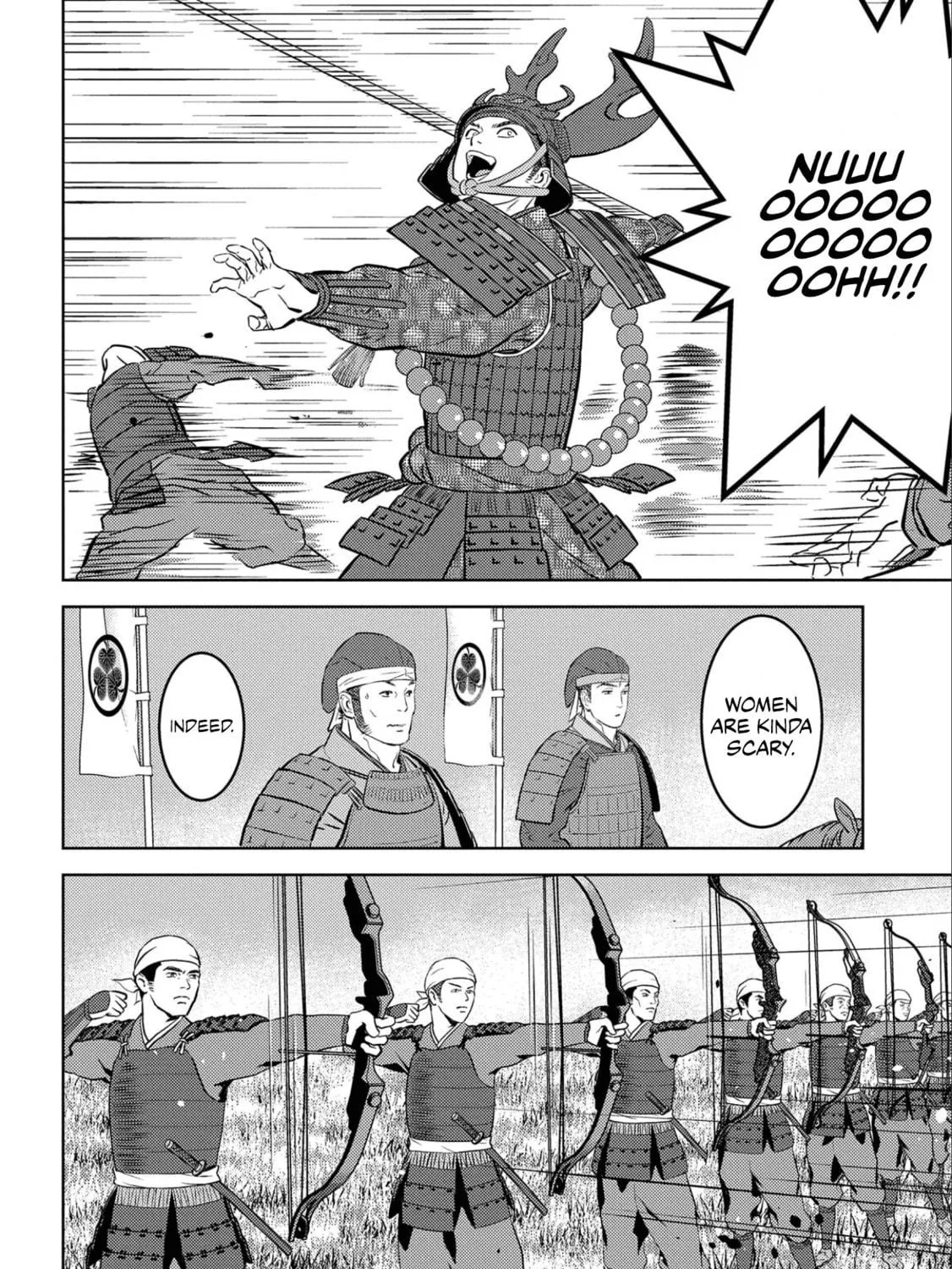 Sengoku Komachi Kuroutan: Noukou Giga Chapter 54 page 40 - 