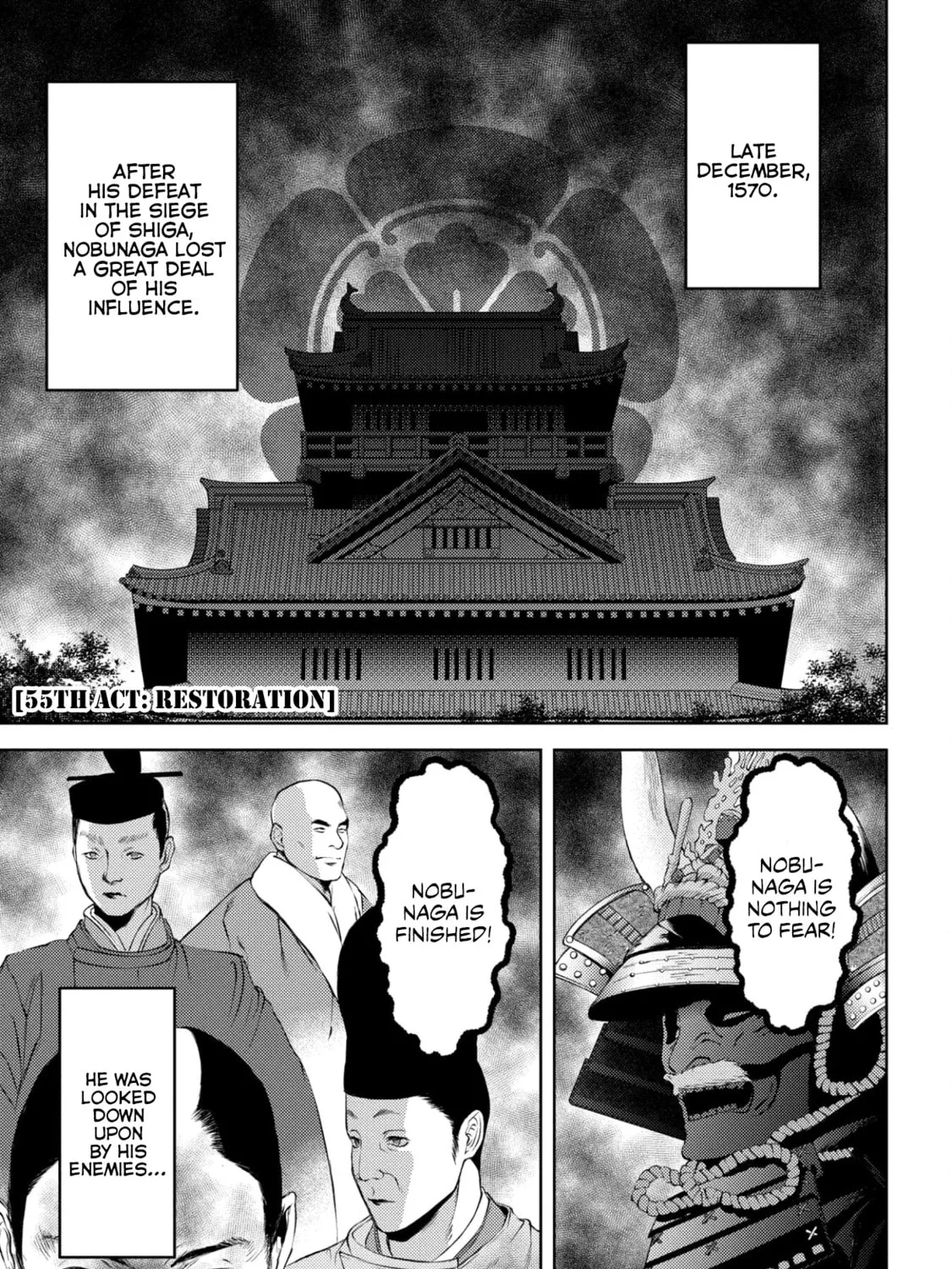 Sengoku Komachi Kuroutan: Noukou Giga Chapter 55 page 2 - 
