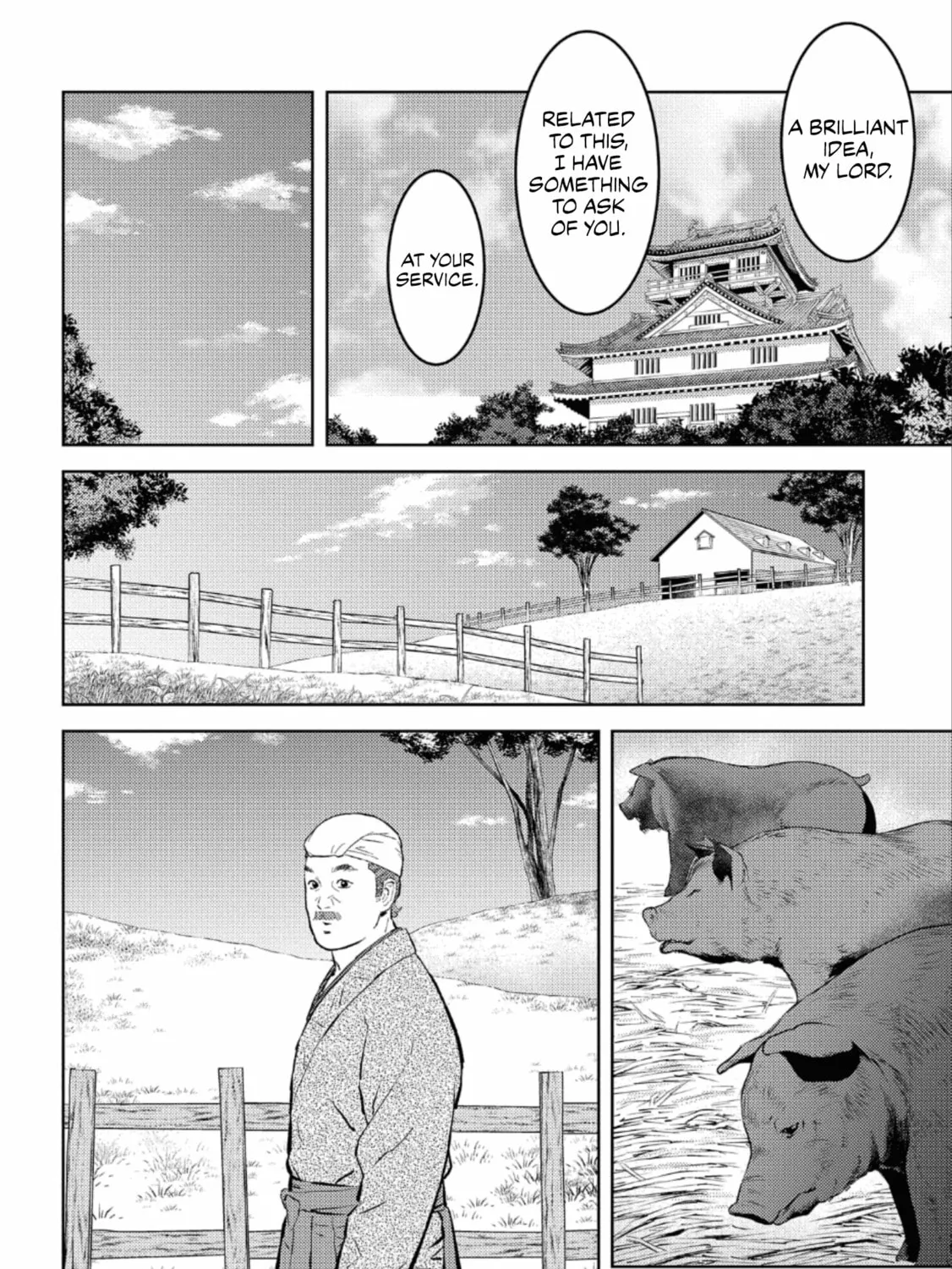 Sengoku Komachi Kuroutan: Noukou Giga Chapter 55 page 12 - 