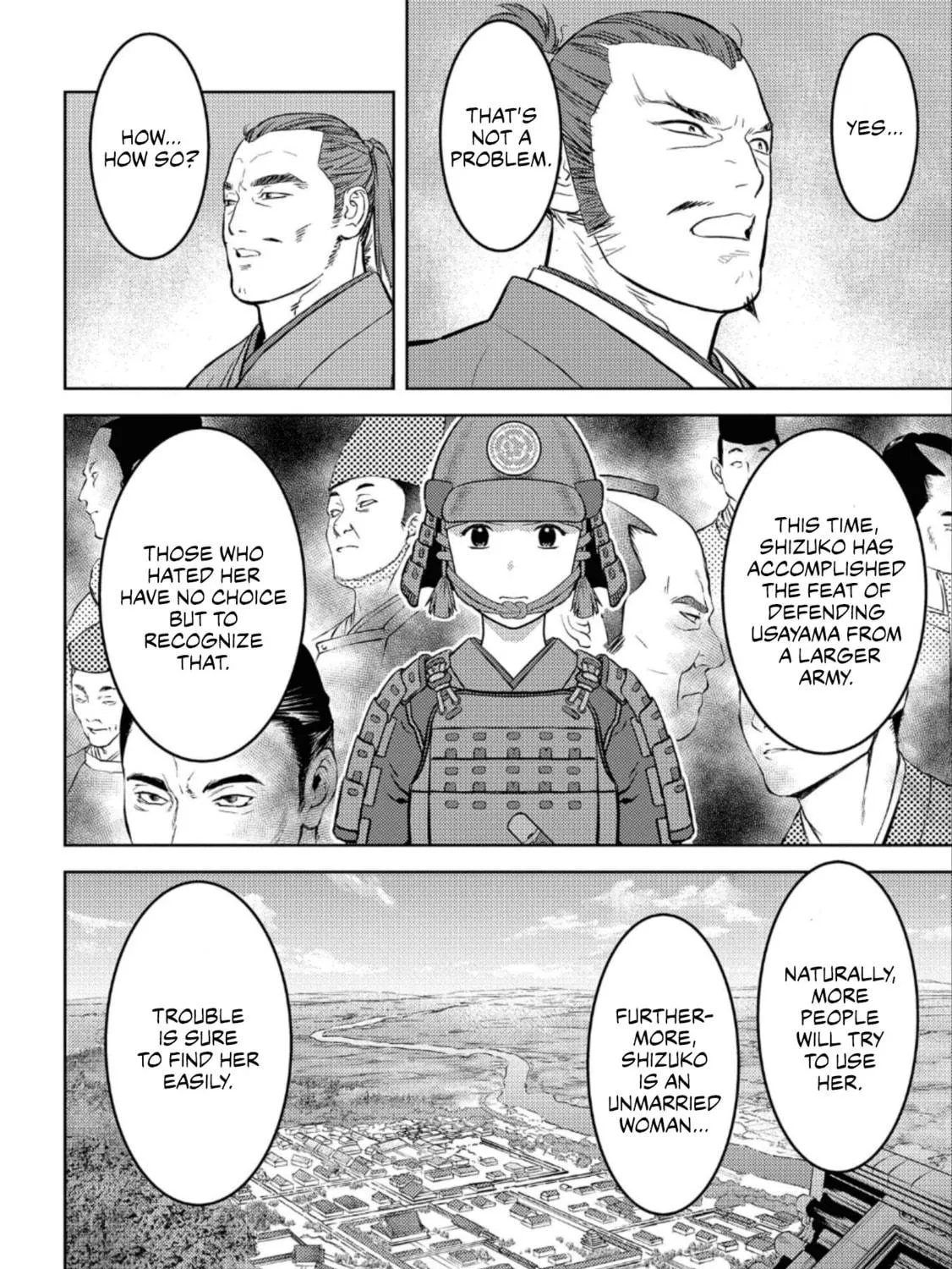 Sengoku Komachi Kuroutan: Noukou Giga Chapter 55 page 8 - 