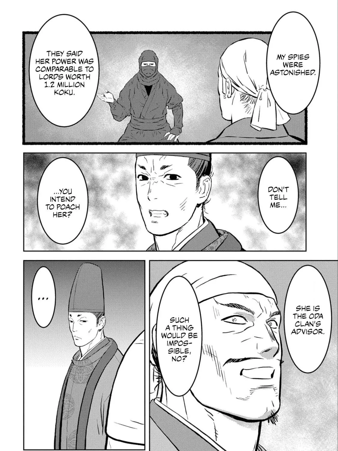 Sengoku Komachi Kuroutan: Noukou Giga Chapter 56 page 4 - 