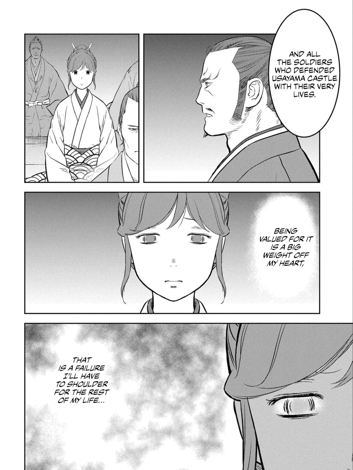 Sengoku Komachi Kuroutan: Noukou Giga Chapter 56 page 36 - 
