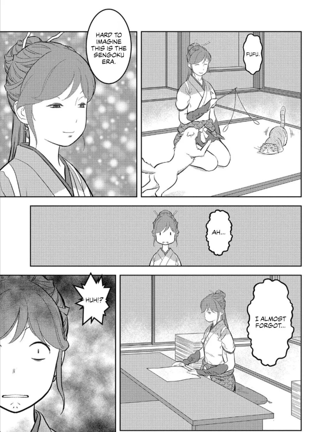 Sengoku Komachi Kuroutan: Noukou Giga Chapter 57 page 40 - 