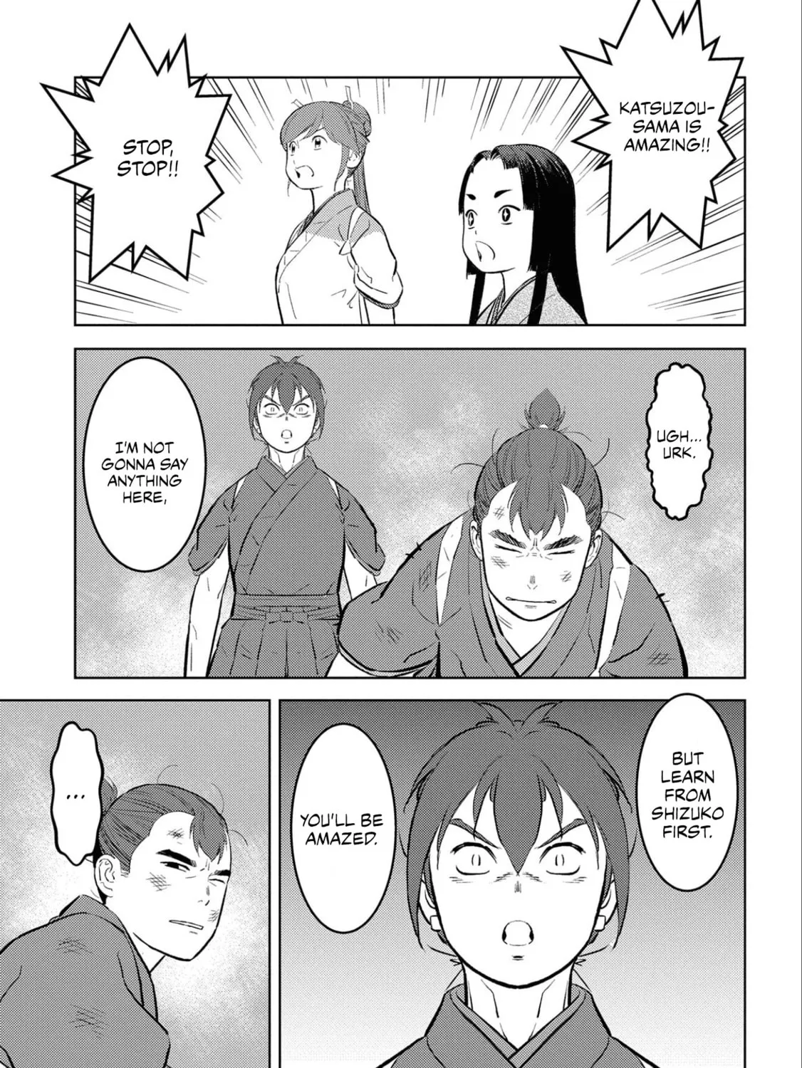 Sengoku Komachi Kuroutan: Noukou Giga Chapter 59 page 30 - 