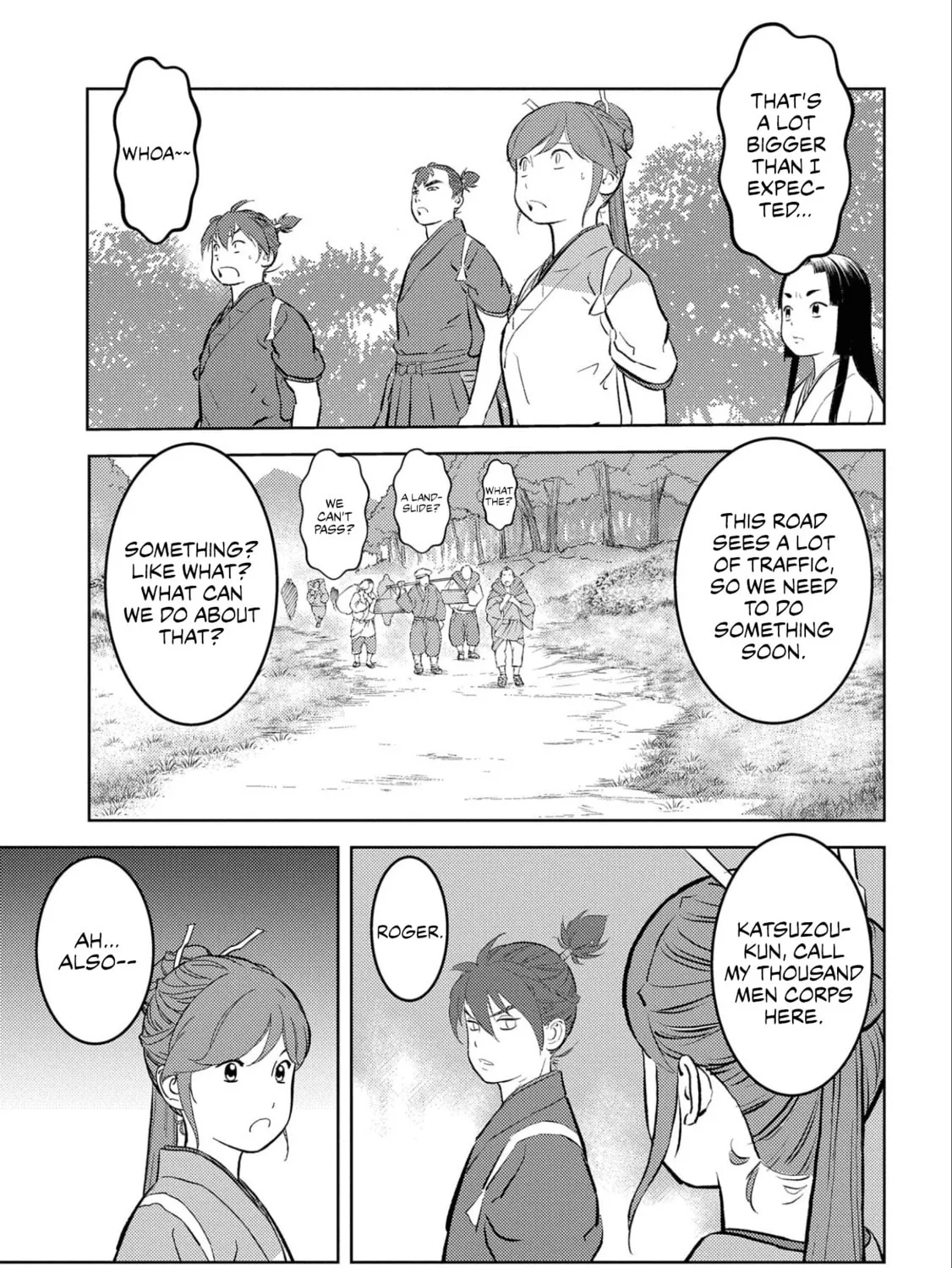 Sengoku Komachi Kuroutan: Noukou Giga Chapter 59 page 42 - 