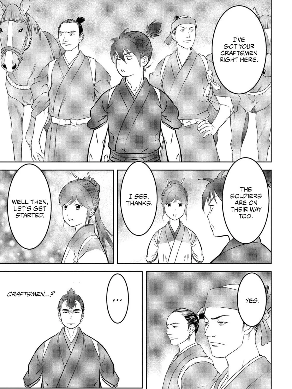 Sengoku Komachi Kuroutan: Noukou Giga Chapter 59 page 46 - 