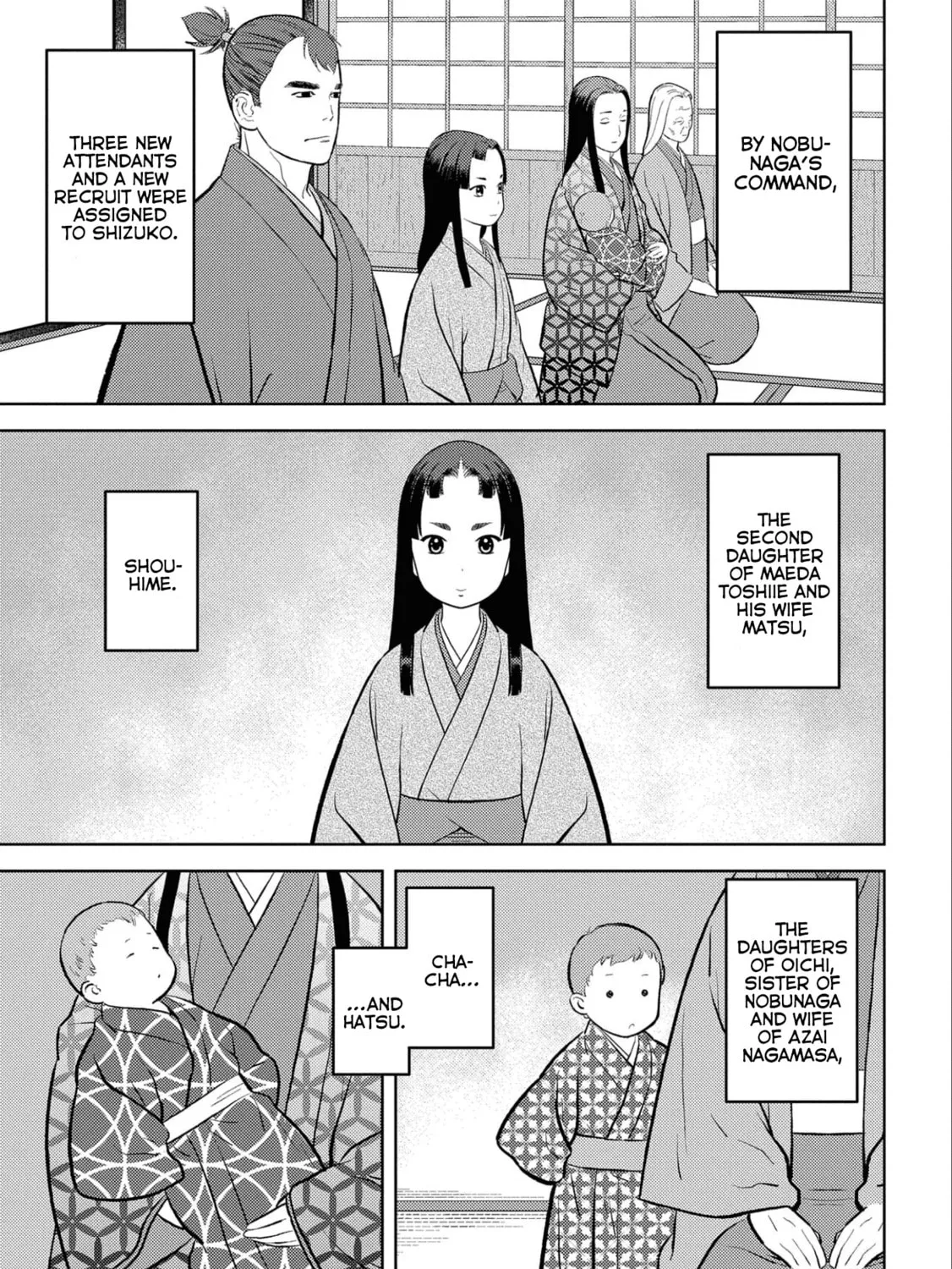 Sengoku Komachi Kuroutan: Noukou Giga Chapter 59 page 6 - 