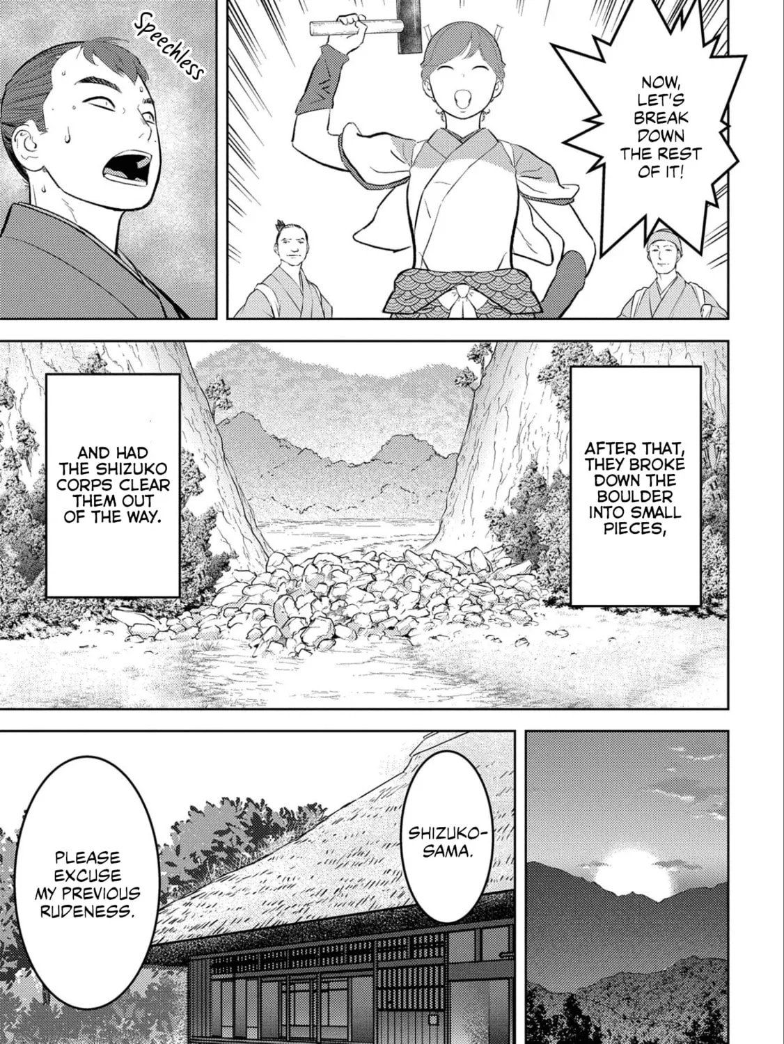 Sengoku Komachi Kuroutan: Noukou Giga Chapter 59 page 60 - 