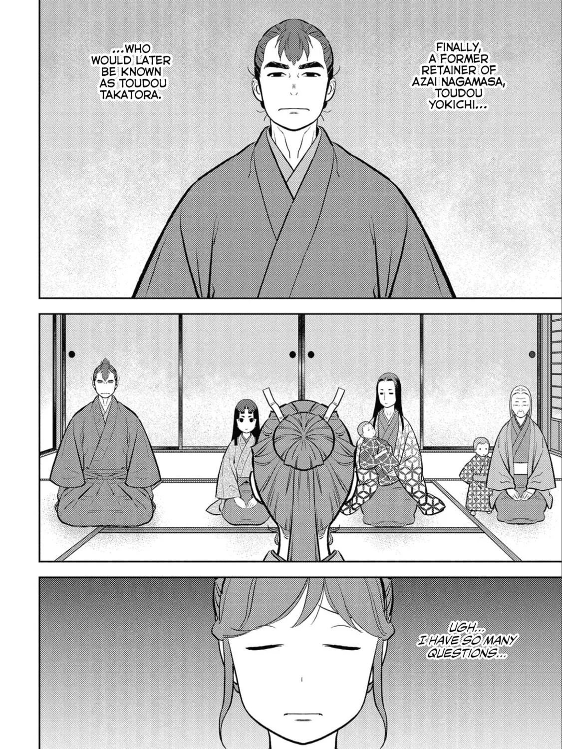 Sengoku Komachi Kuroutan: Noukou Giga Chapter 59 page 8 - 