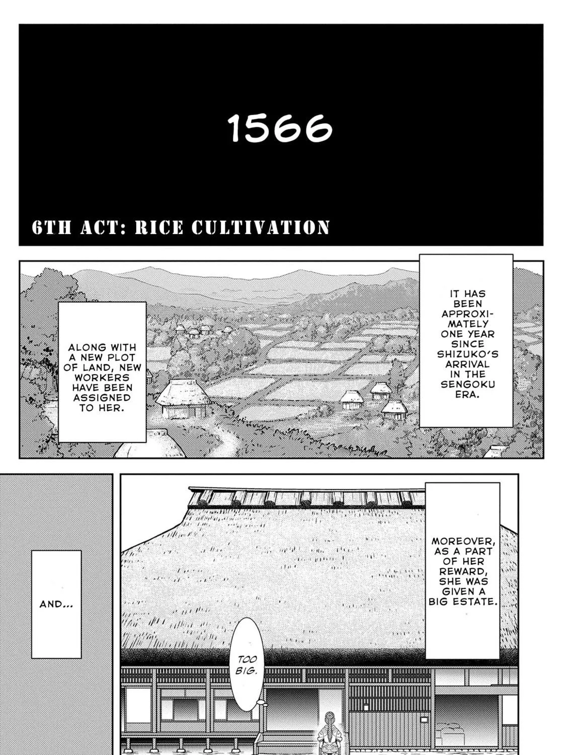 Sengoku Komachi Kuroutan: Noukou Giga Chapter 6 page 8 - 
