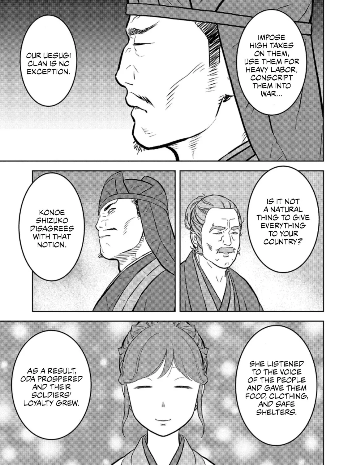 Sengoku Komachi Kuroutan: Noukou Giga Chapter 60 page 50 - 