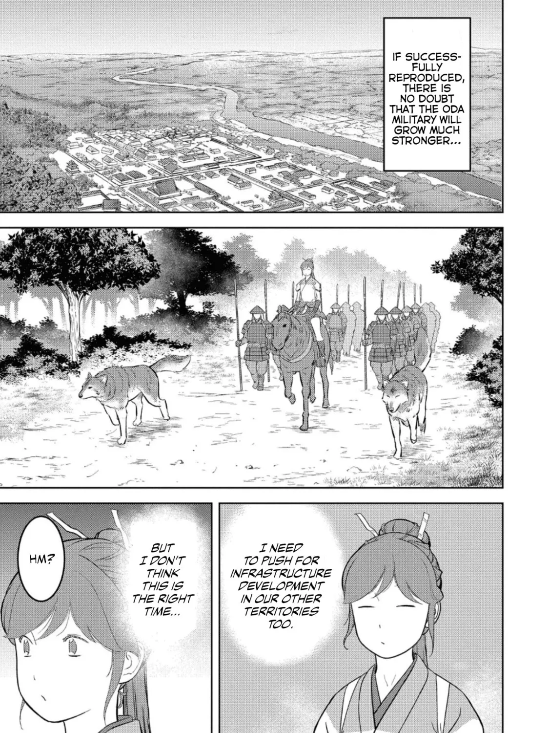 Sengoku Komachi Kuroutan: Noukou Giga Chapter 60 page 6 - 