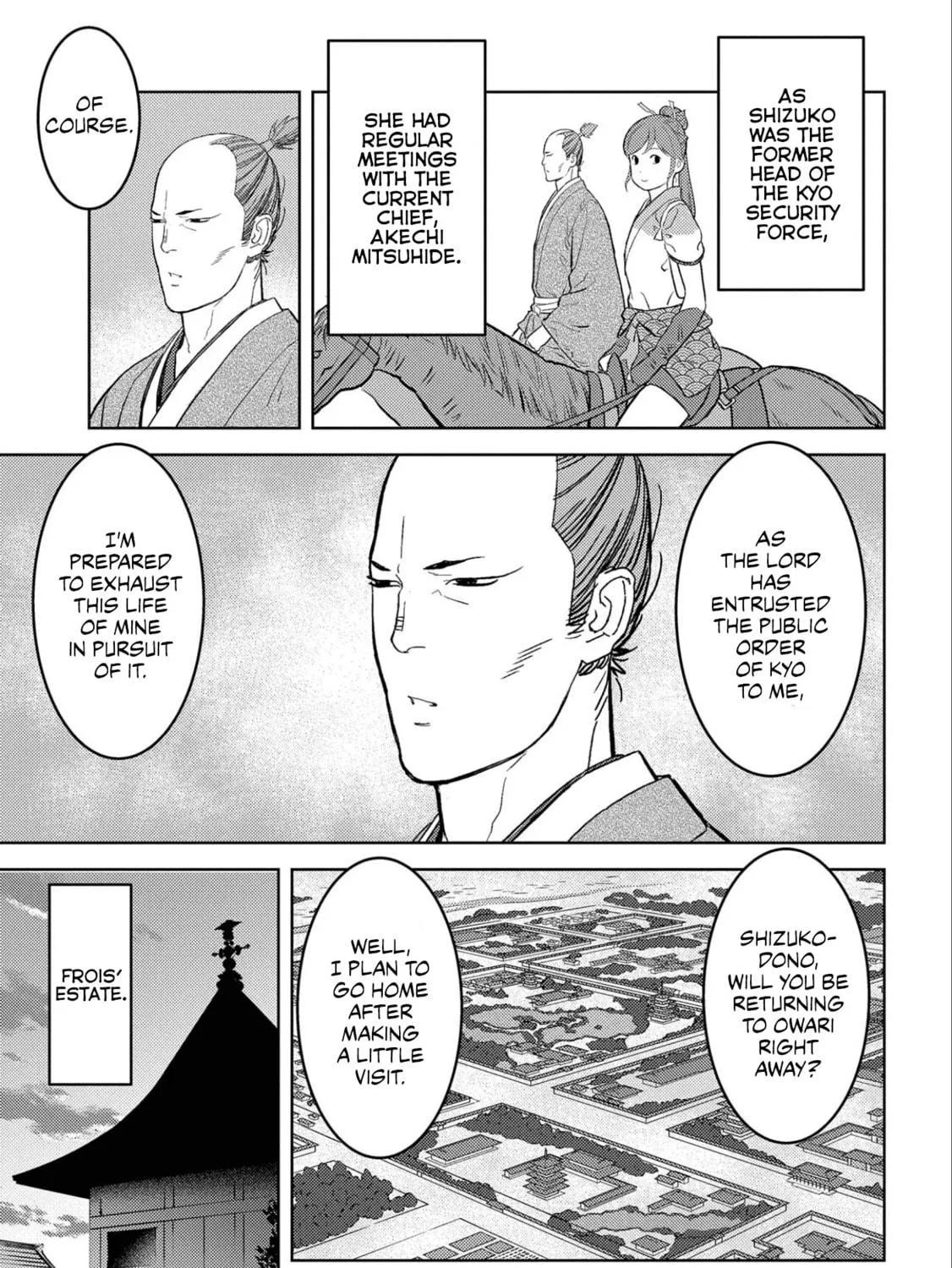 Sengoku Komachi Kuroutan: Noukou Giga Chapter 61 page 16 - 