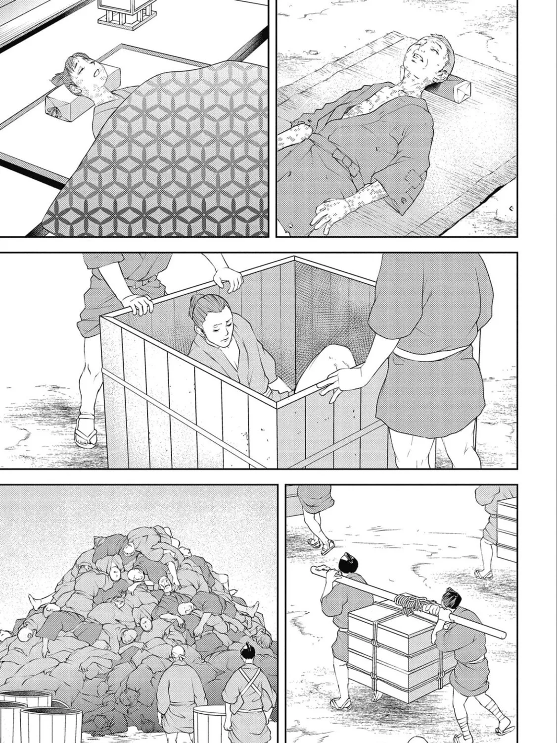 Sengoku Komachi Kuroutan: Noukou Giga Chapter 61 page 56 - 