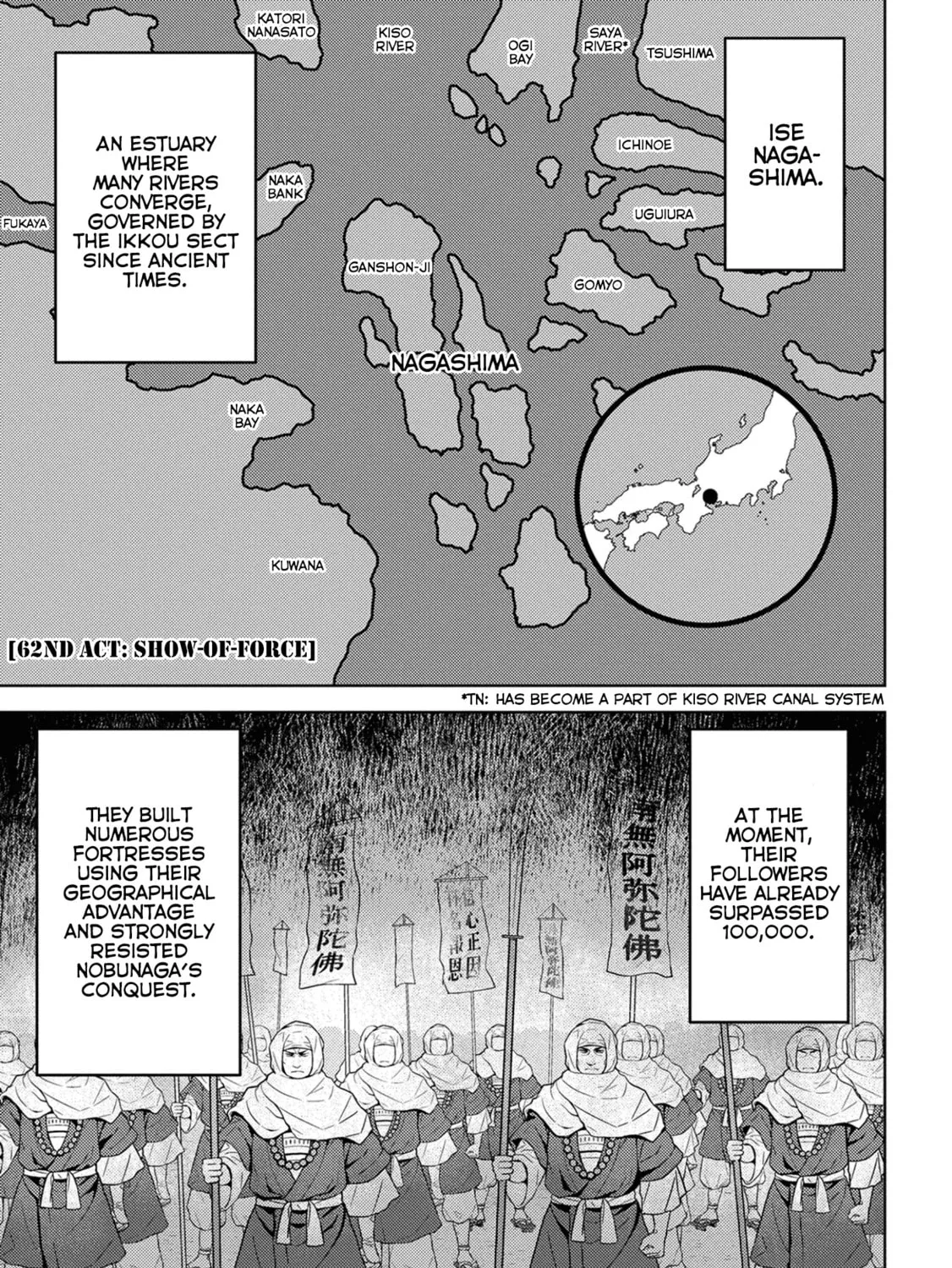 Sengoku Komachi Kuroutan: Noukou Giga Chapter 62 page 2 - 