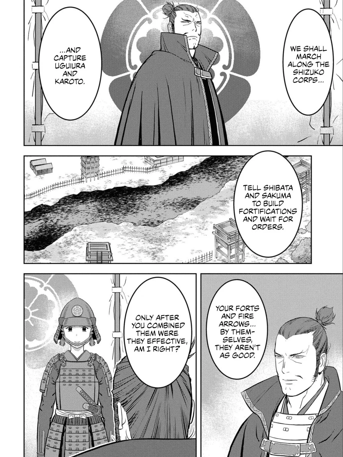 Sengoku Komachi Kuroutan: Noukou Giga Chapter 62 page 44 - 