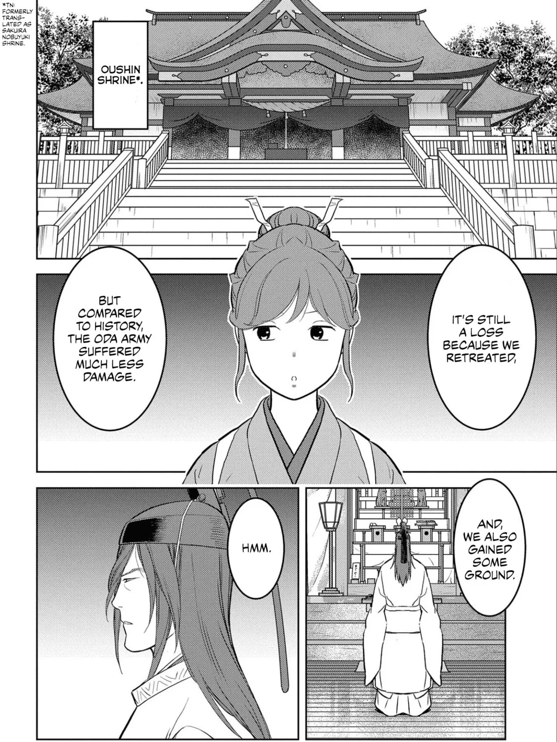 Sengoku Komachi Kuroutan: Noukou Giga Chapter 62 page 56 - 