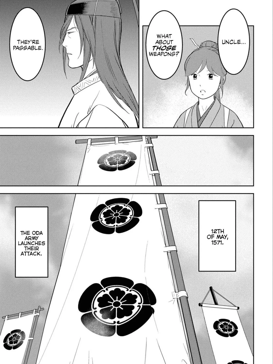 Sengoku Komachi Kuroutan: Noukou Giga Chapter 62 page 10 - 