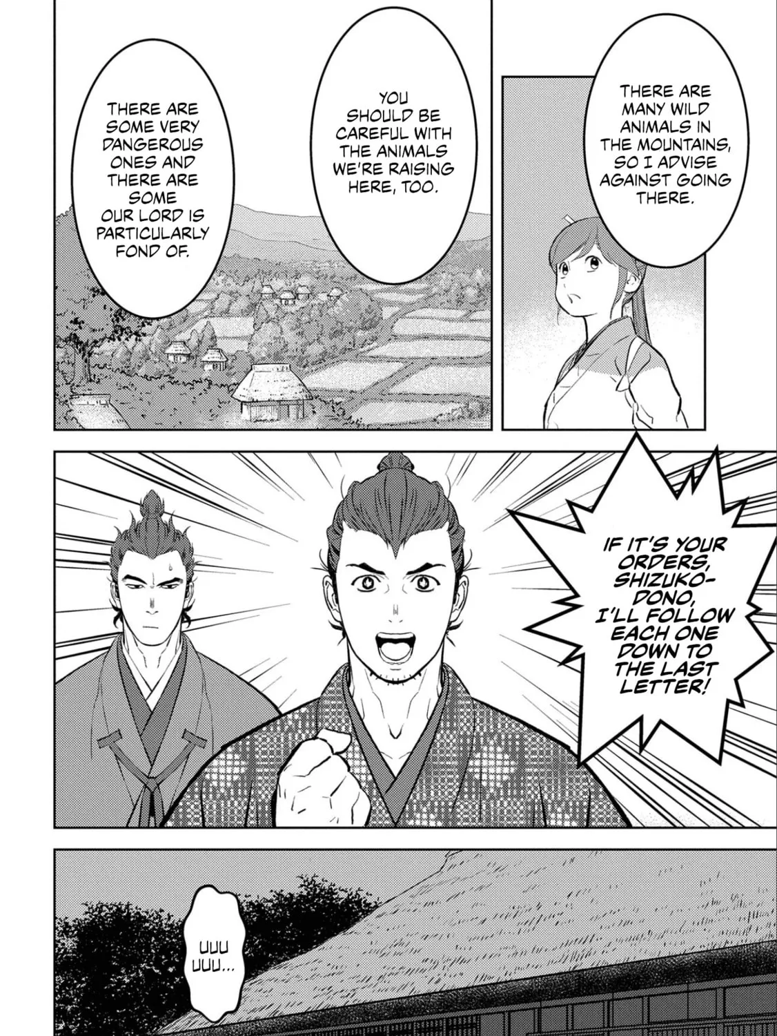 Sengoku Komachi Kuroutan: Noukou Giga Chapter 63 page 32 - 