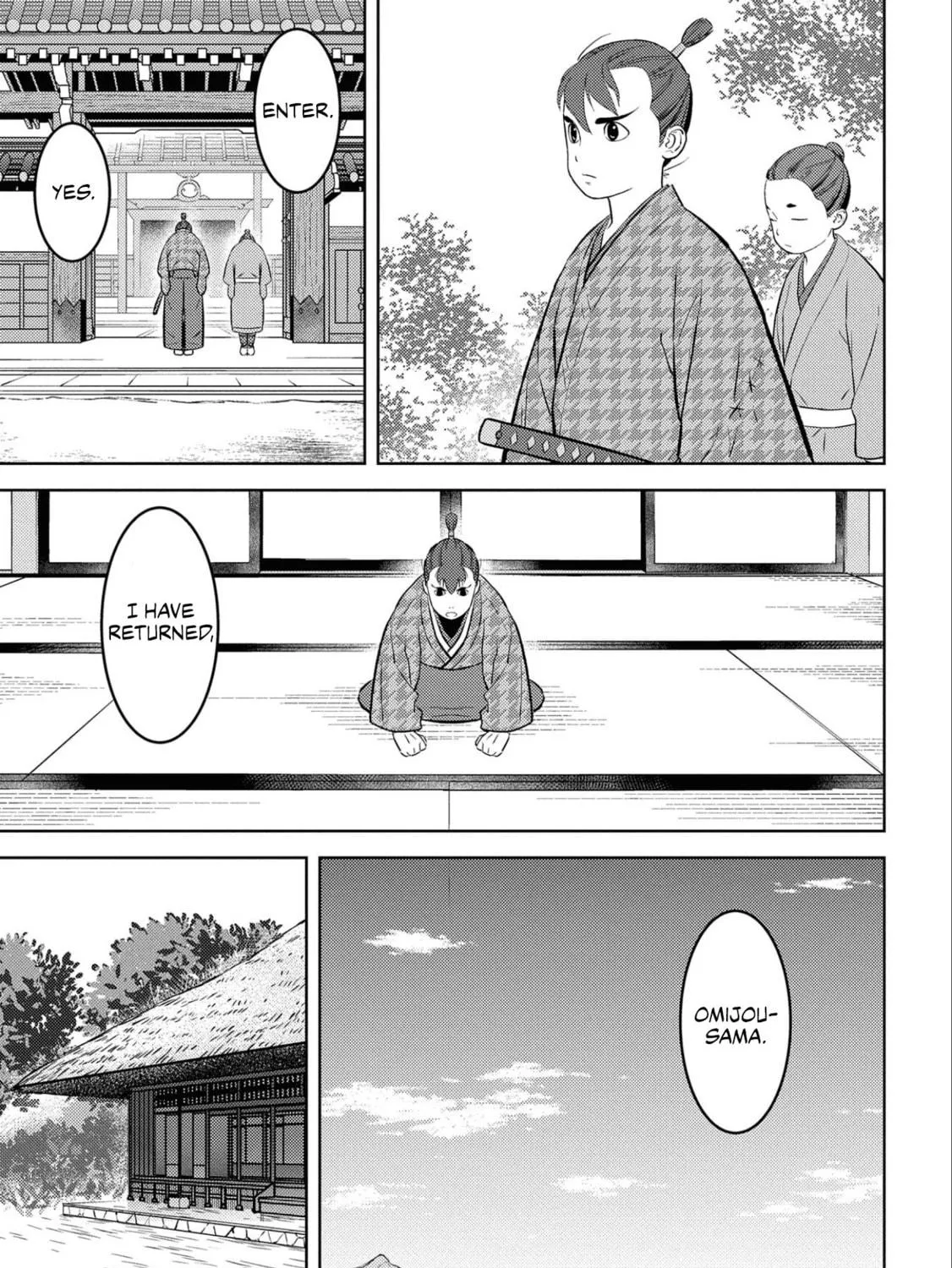 Sengoku Komachi Kuroutan: Noukou Giga Chapter 63 page 38 - 