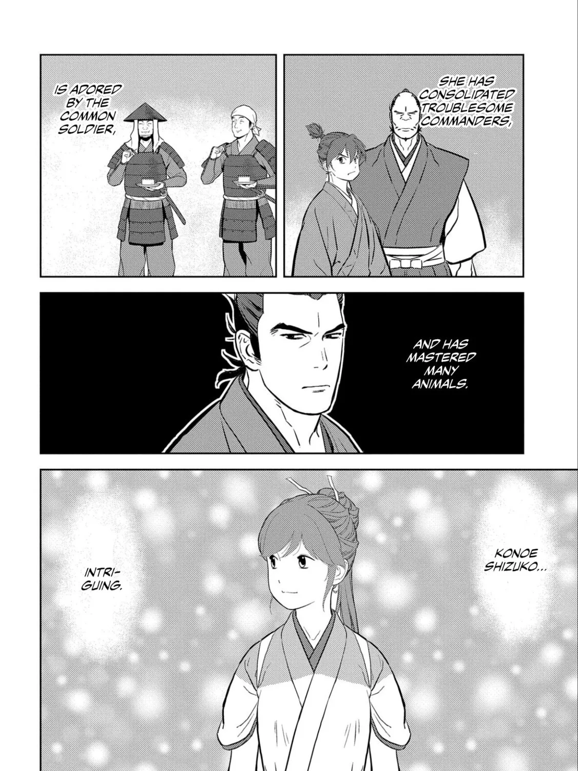 Sengoku Komachi Kuroutan: Noukou Giga Chapter 63 page 44 - 